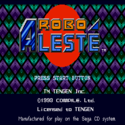 Robo Aleste (U) for segacd screenshot